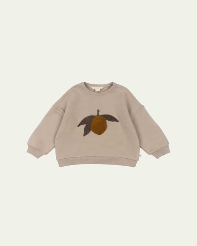 Kid's Lou Lemon Graphic Sweatshirt, Size 9M-10